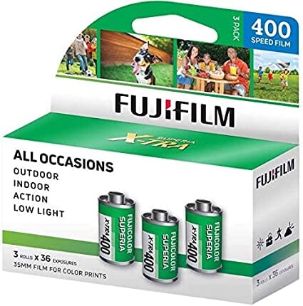 Fuji Superia 400 35mm 3-Pack The Shot on Film Store 