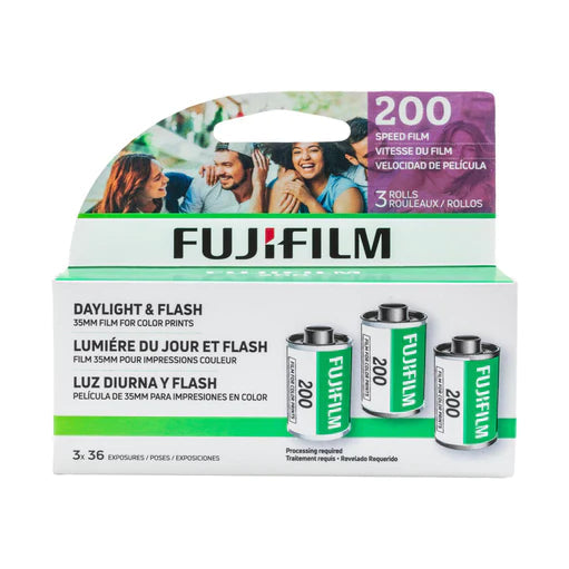 Fuji 200 35mm 3-Pack The Shot on Film Store 